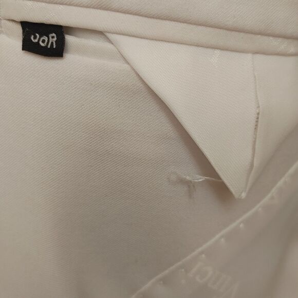 MEN'S VINCI WHITE SLIM FIT 2 PIECE SUIT. SC900-12 WHITE. - Picture 8 of 14